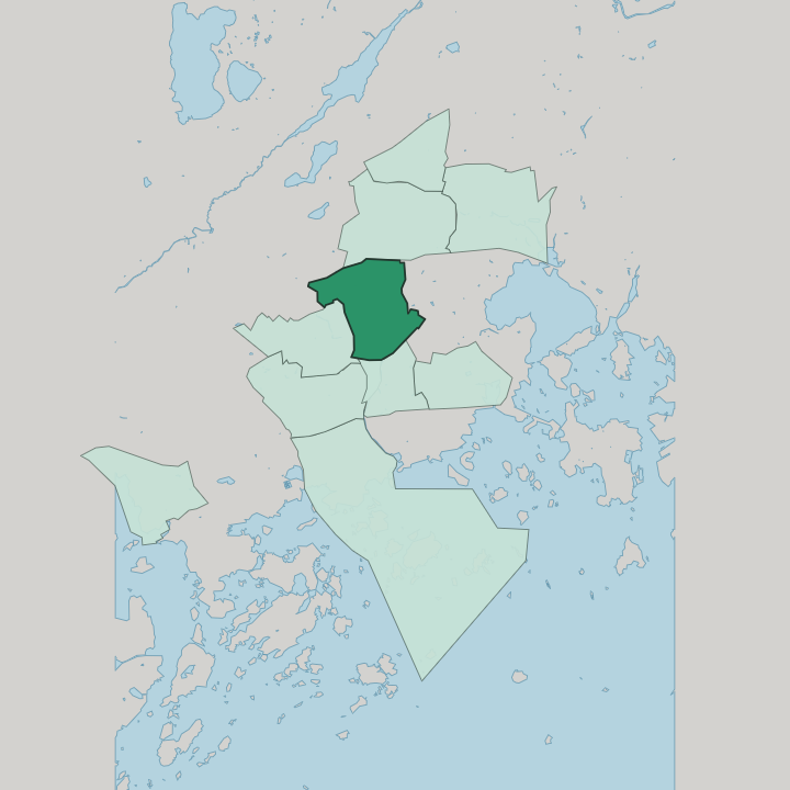Map showing Mankkaa — In Espoo
