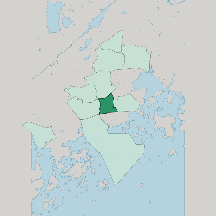 Map showing Niittykumpu — In Espoo
