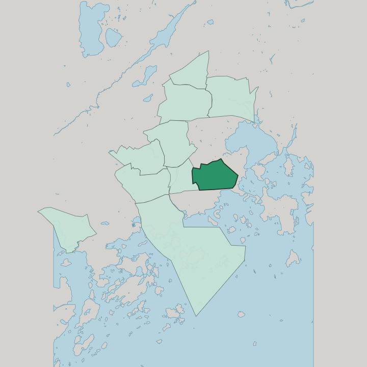 Map showing Tapiola — In Espoo