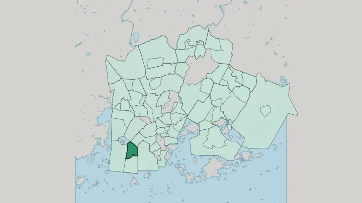 Map of Kotkavuori in Helsinki