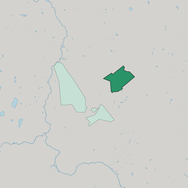 Map showing Mustamännistö — In Hyvinge