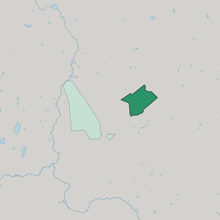 Map showing Mustamännistö — In Hyvinge