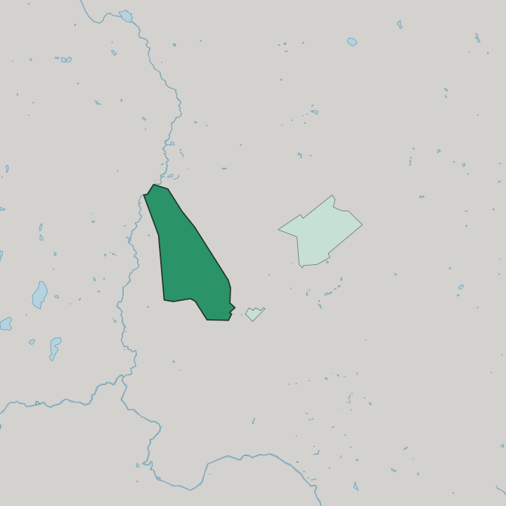 Map showing Sveitsi — In Hyvinge