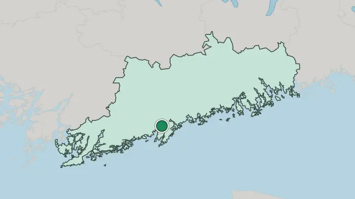 Map of Kirkkonummi in Finland