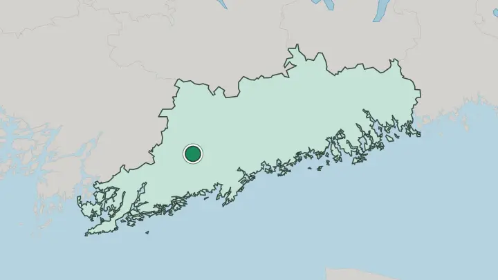 Map of Lohja in Finland