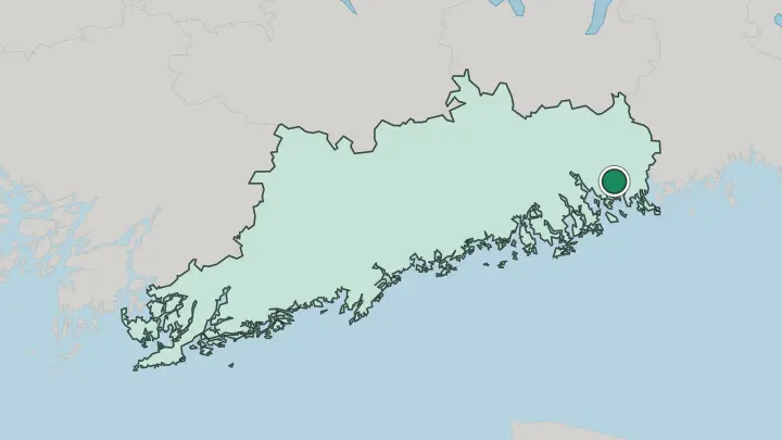 Map of Lovisa in Finland
