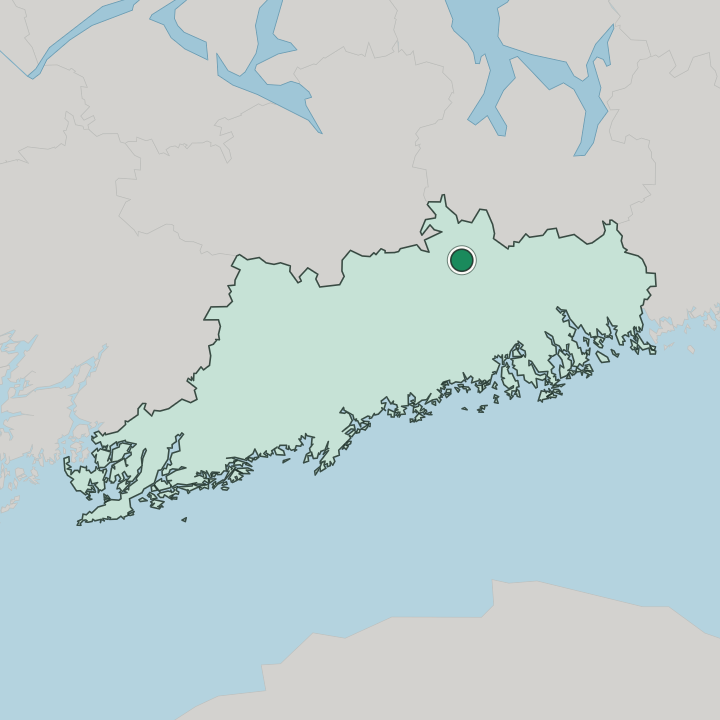 Map showing Mäntsälä — In Uusimaa