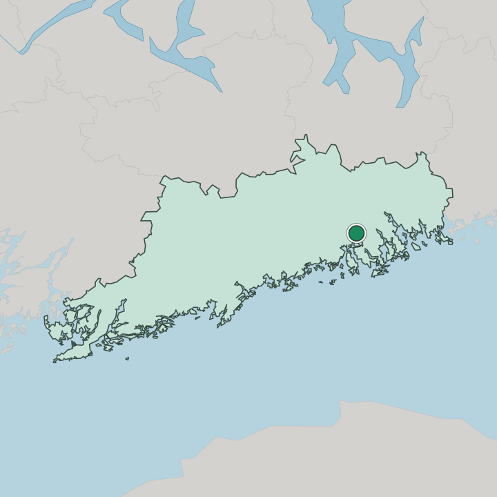 Map showing Porvoo — In Uusimaa