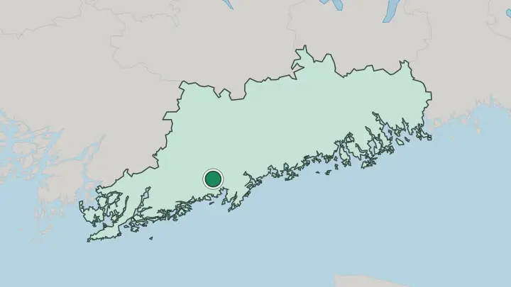Map of Siuntio in Finland
