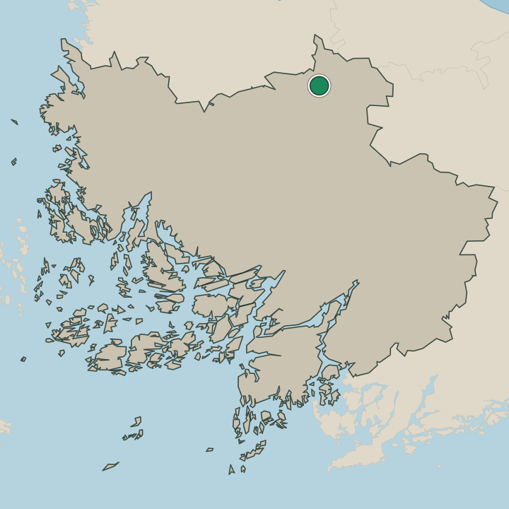 Map showing Alastaro in Varsinais-Suomi