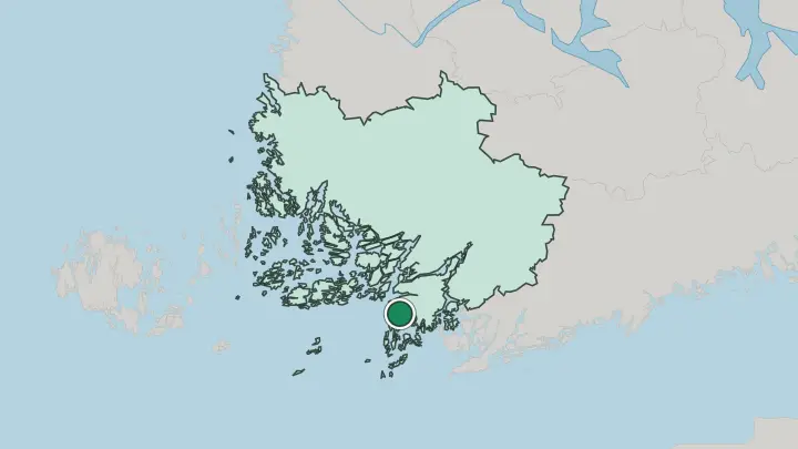 Map of Dragsfjärd in Finland