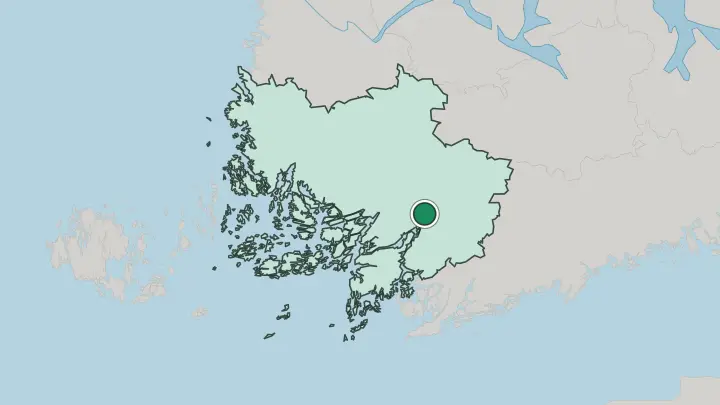 Map of Halikko in Finland