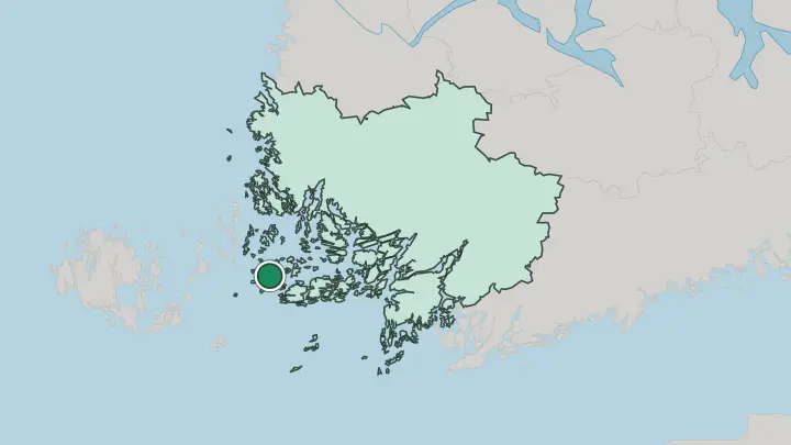 Map of Houtskär in Finland