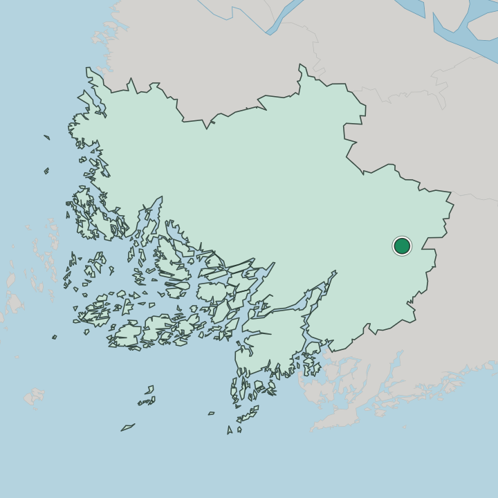 Map showing Kiikala — In Varsinais-Suomi