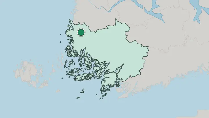 Map of Laitila in Finland