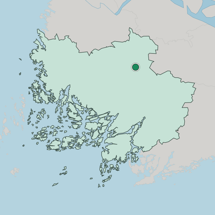 Map showing Mellilä — In Varsinais-Suomi