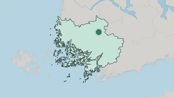 Map of Mellilä in Finland