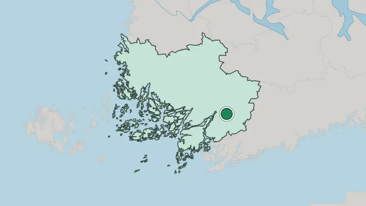 Map of Muurla in Finland