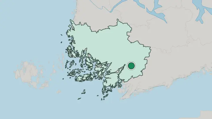 Map of Muurla in Finland