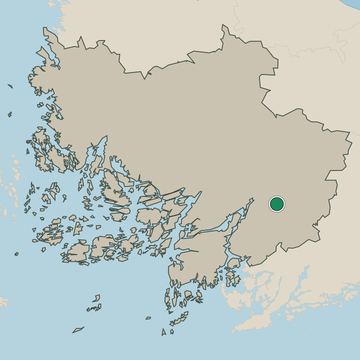 Map showing Muurla in Varsinais-Suomi