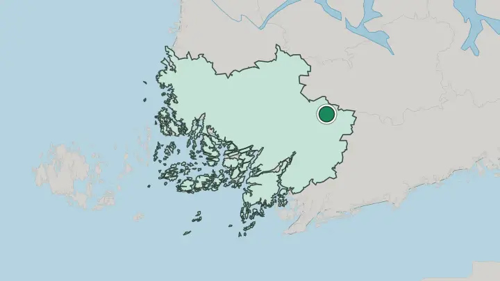 Map of Somero in Finland