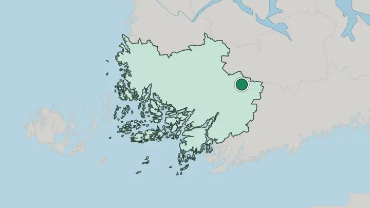 Map of Somero in Finland