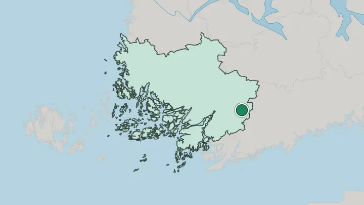 Map of Suomusjärvi in Finland