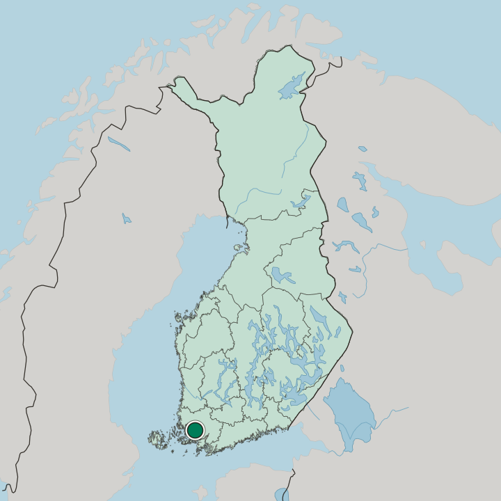Map showing Hannunniittu — In Finland