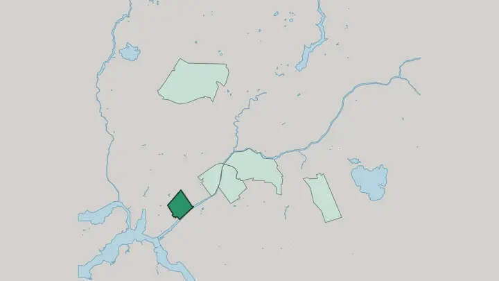 Map of Port Arthur in Turku