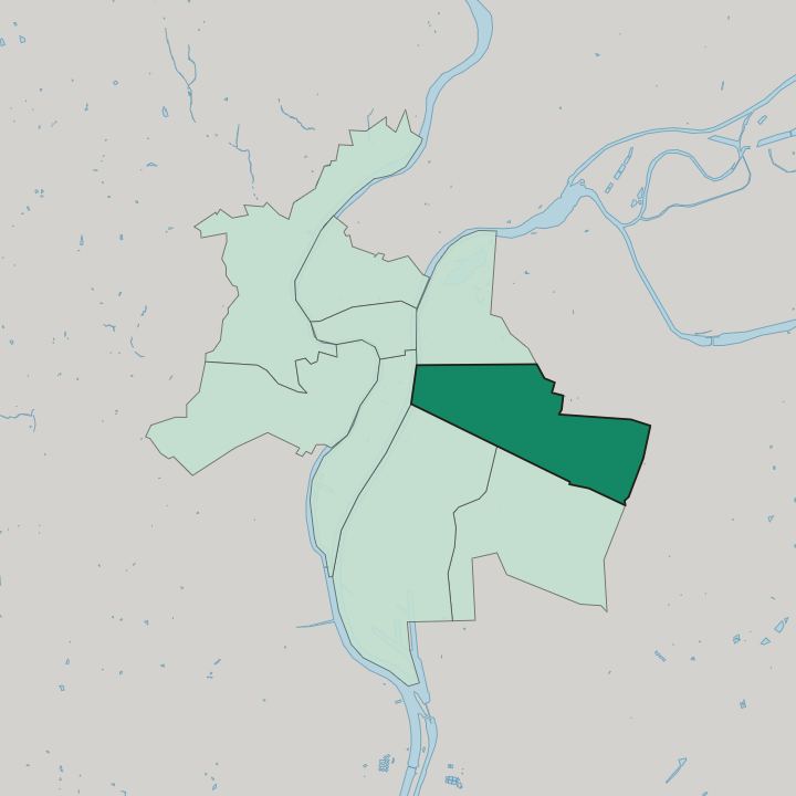 Map showing Lyon 03 — In Lyon