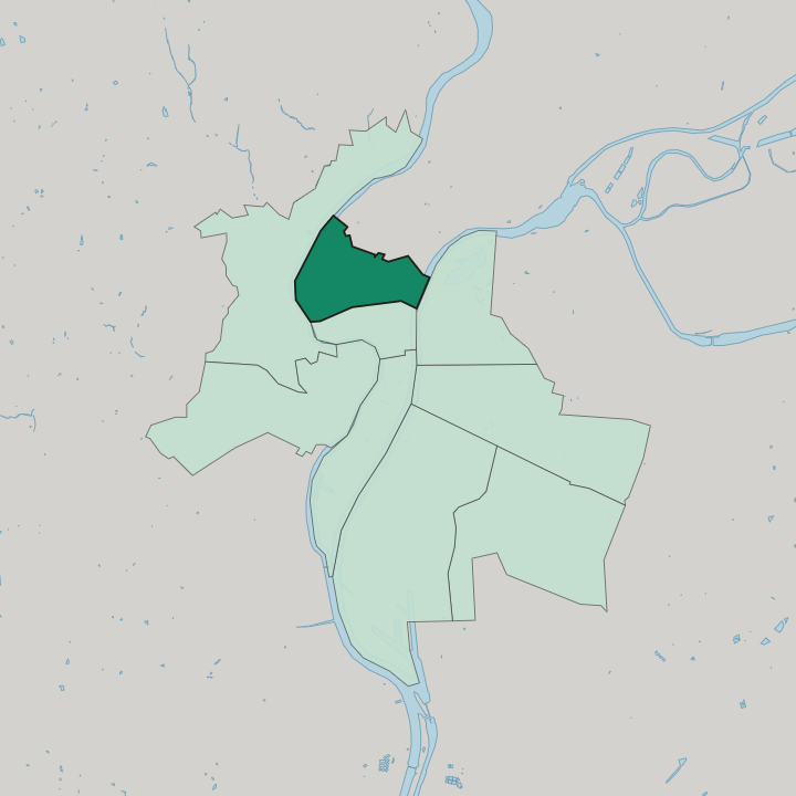Map showing Lyon 04 — In Lyon