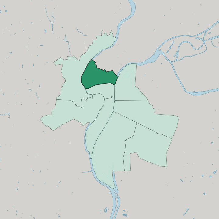 Map showing Lyon 04 — In Lyon