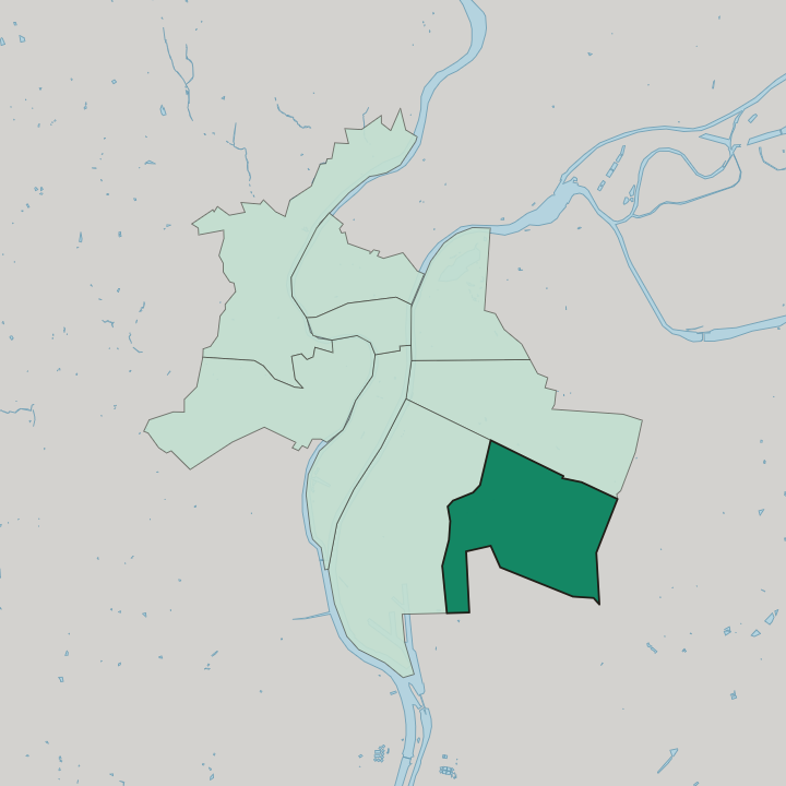 Map showing Lyon 08 — In Lyon