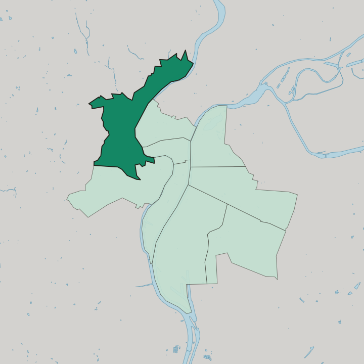 Map showing Lyon 09 — In Lyon
