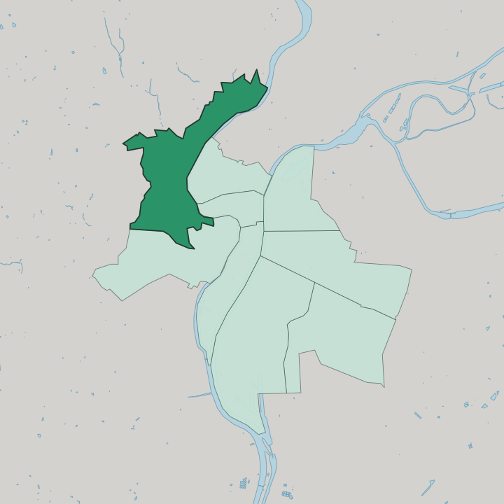 Map showing Lyon 09 — In Lyon