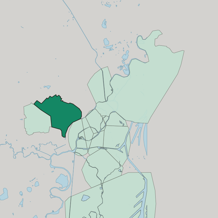Map showing Cronenbourg — In Strasbourg