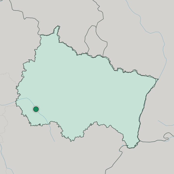 Map showing Troyes — In Grand Est