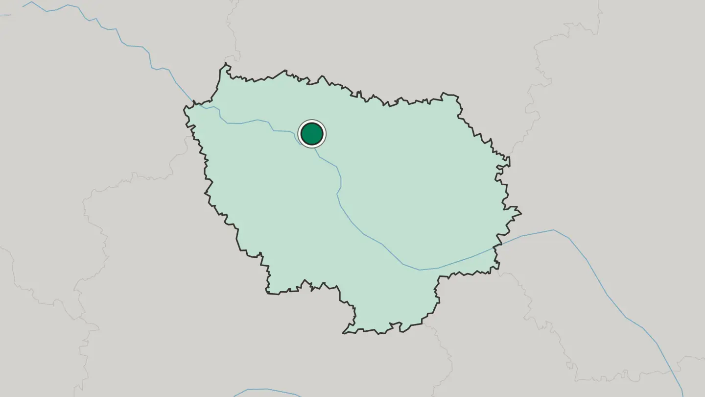 Map of Argenteuil in France