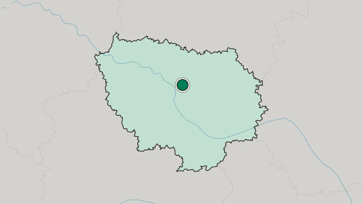 Map of Champigny-sur-Marne in France