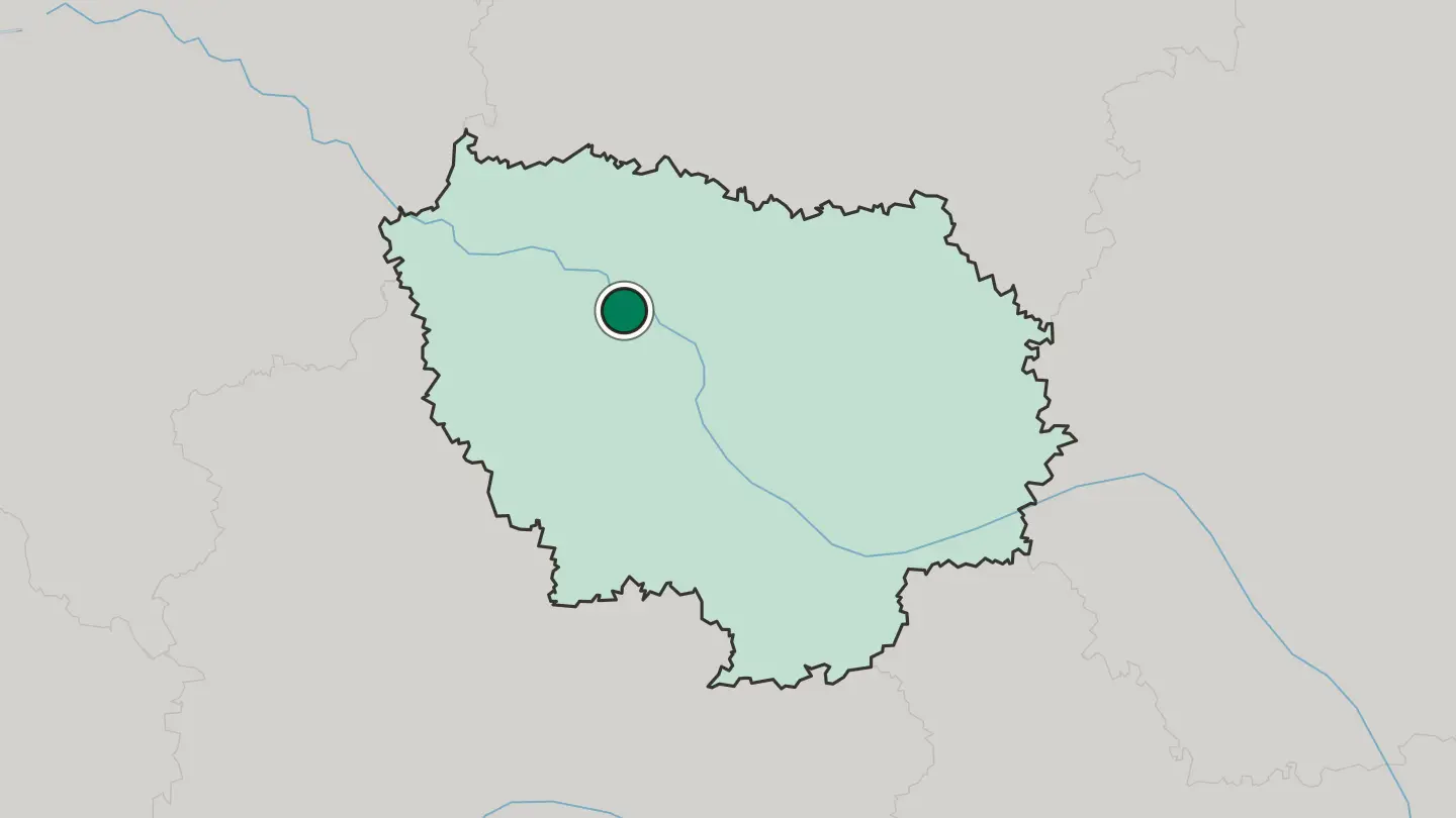 Map of Rueil-Malmaison in France
