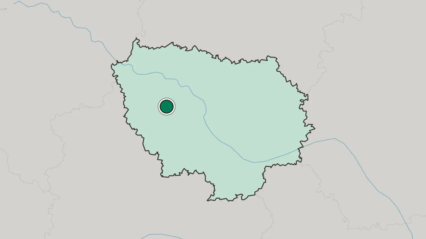 Map of Saint-Quentin-en-Yvelines in France