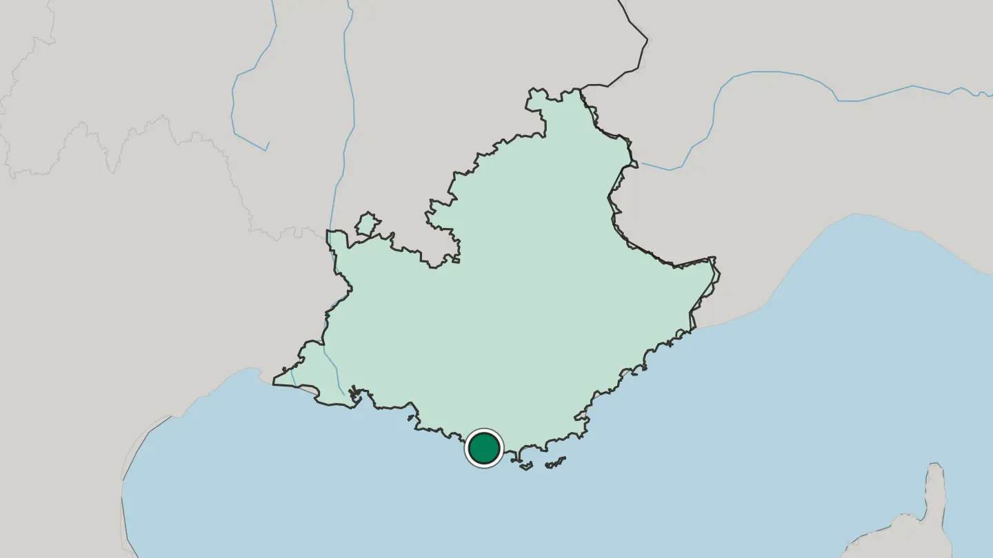 Map of La Seyne-sur-Mer in France