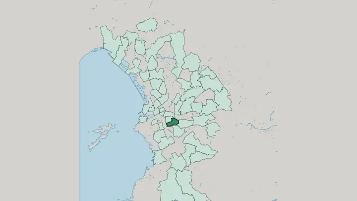 Map of Baille in Marseille