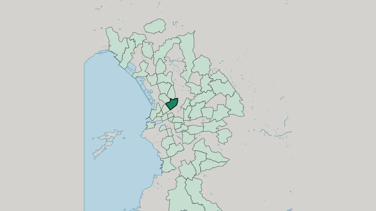 Map of Belle de Mai in Marseille