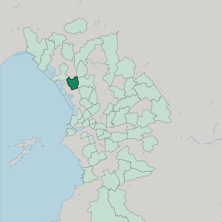 Map showing La Cabucelle — In Marseille