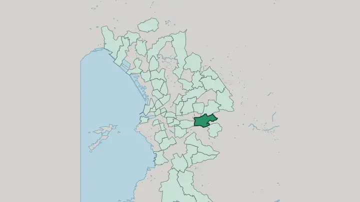 Map of La Pomme in Marseille
