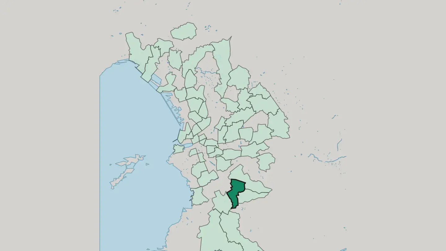 Map of Le Cabot in Marseille