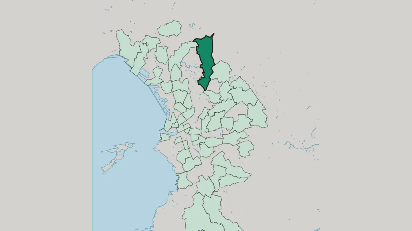 Map of Le Merlan in Marseille