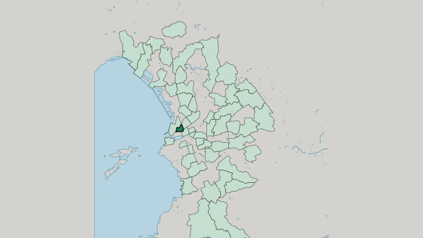 Map of Les Grands Carmes in Marseille