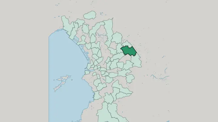 Map of Les Olives in Marseille